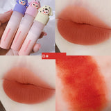 Xpoko Cute Doll Head Lipstick Christmas Thanksgiving gifts