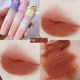 Xpoko Cute Doll Head Lipstick Christmas Thanksgiving gifts