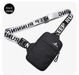 Xpoko back to school Small Chest Bag Women Mobile Phone Bag Outdoor Sports Bag for Men Mini Fashion Shoulder Bag Female Messenger Bag Gift Handbags