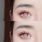 Xpoko 1pair Yashiro Nene Cosplay Colored Contact Lenses 12months