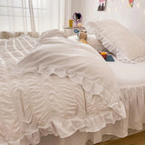 Xpoko Ribbed Softie Bedding Set