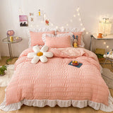 Xpoko Ribbed Softie Bedding Set