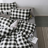 Xpoko Heavy Grid Bedding Set