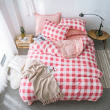 Xpoko Heavy Grid Bedding Set