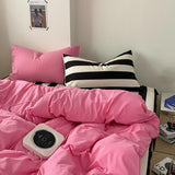 Xpoko Aesthetic Pink Series Bedding Set