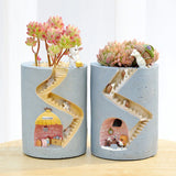 Xpoko Animal Secret Home Cute Plant Pot