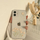 Xpoko Original Hand Painted Flowers Phone Case