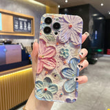 Xpoko Summer Fresh Oil Painting Flower Phone Case Christmas Thanksgiving gifts