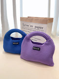 Xpoko Applique Hollow Bags Handbags