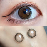 Xpoko Cola Black Contact Lenses