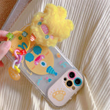 Xpoko Cute Monster Pendant Phone Case