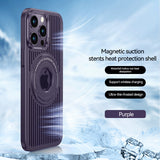 Xpoko Magnetic Heat Dissipation Stand Phone Case