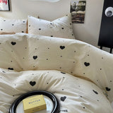 Xpoko Pretty Little Hearts Bedding Set