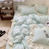 Xpoko Princesscore Soft Ruffled Bedding Set