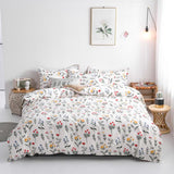 Xpoko Fresh Floral Bedding Set