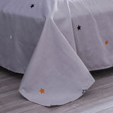 Xpoko Yellow Sleepy Eyes Bedding Set