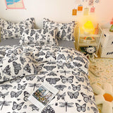 Xpoko Butterflies Bedding Set