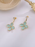 Xpoko Simple Elegance Petal Earrings