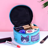 Xpoko Kawaii Cat Leather Cosmetic Bag Christmas Thanksgiving gifts