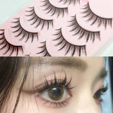 Xpoko Natural Curled A-type False Eyelashes Christmas Thanksgiving gifts