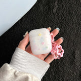 Xpoko Cartoon stars colorful shell for apple airpods 1 pro 2nd 2 3 wireless bluetooth charging box matte cute earphone case