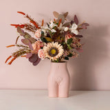 Xpoko Pink Girl Body Vase