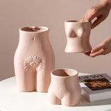 Xpoko Pink Girl Body Vase