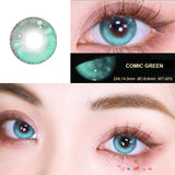 Xpoko 1pair Yashiro Nene Cosplay Colored Contact Lenses 12months