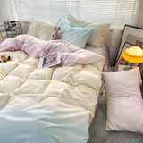 Xpoko Cotton Candy Pastel Gradients Bedding Set