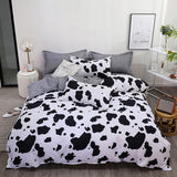 Xpoko Cow Print Bedding Set