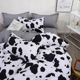 Xpoko Cow Print Bedding Set