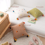 Xpoko Adorable Embroidered Kids Room Pillow