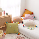 Xpoko Adorable Embroidered Kids Room Pillow