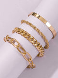 Xpoko Original Cool Statement Chains Bracelet