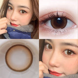 Xpoko Moonlight Brown Contact Lenses(12 months wear)