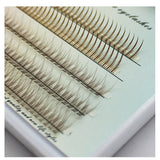 Xpoko Caramel Brown Fishtail A-Type False Eyelashes Christmas Thanksgiving gifts