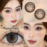 Xpoko New Coffee Brown 14.5mm Contact Lenses(6months wear)