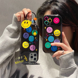 Xpoko Kawaii Smiley Mirror Holder iPhone case Christmas Thanksgiving gifts