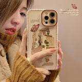 Xpoko Retro Sticker Phone Case