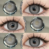 Xpoko YICKYUE -  1Pair New Colored Contact Lenses for Eyes Natural Contact Lenses Blue Eye Lens Green Lenses Yearly Brown Eye Contacts