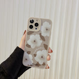 Xpoko Vintage Matte Flower Phone Case