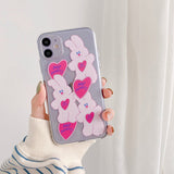 Xpoko Cute Bunny Phone Case