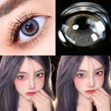 Xpoko 2Pcs/Pair starlight Series Colored Contact Lenses Eye Tricolor Contact Lenses moonlight Beautiful pupil Make up Contact Lens