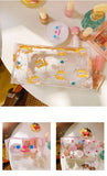 Xpoko Cute Girly Cosmetic Bag Christmas Thanksgiving gifts