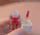 Xpoko Small Square Transparent Lip Gloss Christmas Thanksgiving gifts