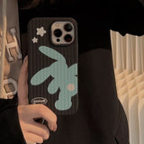 Xpoko Simple Back Silhouette Rabbit Phone Case