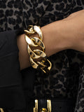 Xpoko Punk Chains Hollow Bracelet Accessories