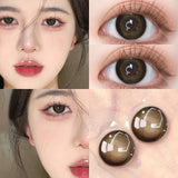 Xpoko Cute Brown14.2mm Contact Lenses(6months wear)