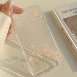 Xpoko Original Hand Painted Flowers Phone Case