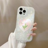 Xpoko Tulip Shell Pattern Phone Case